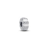 Pandora Sterlingsilber Clip mit klaren Zirkonia - 793785C01